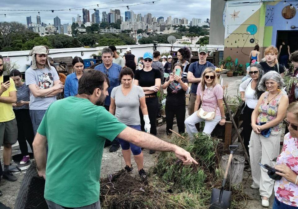 Verdejando a cidade com Terraços Verdes – Agroecologia e cultura