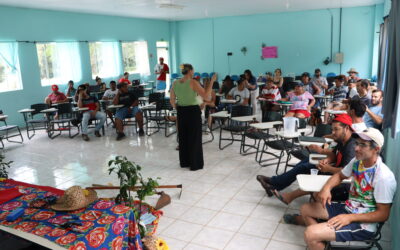 Comitê de Cultura do Paraná promove ação cultural durante curso de agroecologia para camponeses