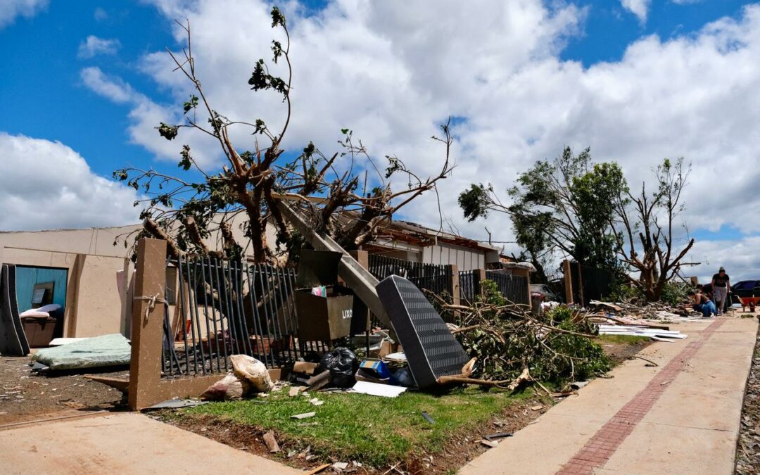 No I Encontro do Programa Nacional dos Comitês de Cultura, a história do tornado que devastou Rio Bonito do Iguaçu